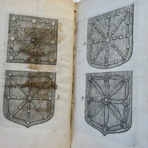 Blason SAINTE-MARTHE  Traite Historique des Armes de France et de Navarre 1673