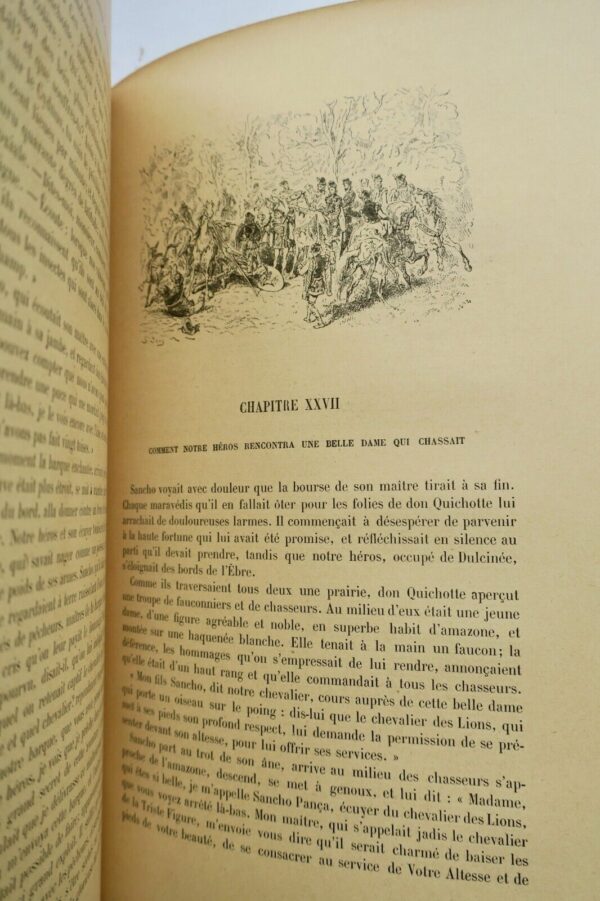 CERVANTÈS HISTOIRE DE L'ADMIRABLE DON QUICHOTTE  illustré par G. Doré 1898 – Image 4