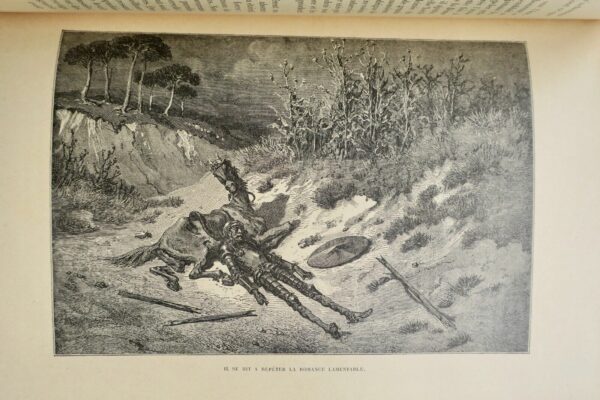 CERVANTÈS HISTOIRE DE L'ADMIRABLE DON QUICHOTTE  illustré par G. Doré 1898 – Image 7