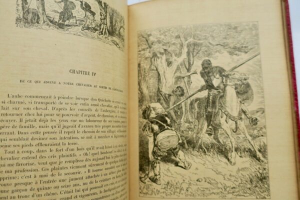 CERVANTÈS HISTOIRE DE L'ADMIRABLE DON QUICHOTTE  illustré par G. Doré 1898 – Image 8