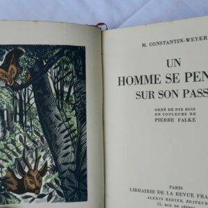 CONSTANTIN-WEYER  FALKE  Un homme se penche sur son passé
