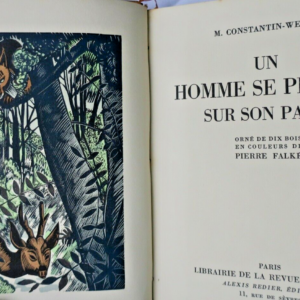 CONSTANTIN-WEYER  FALKE  Un homme se penche sur son passé