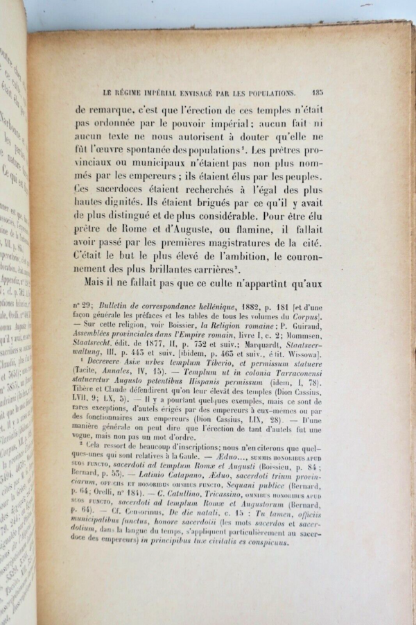 COULANGES HISTOIRE DES INSTITUTIONS POLITIQUES DE L'ancienne France Gaule – Image 4