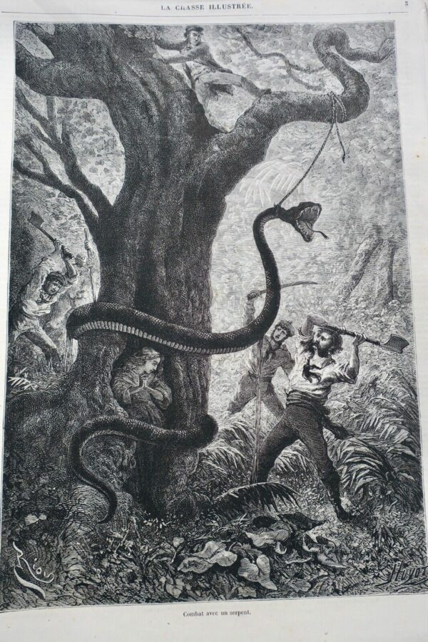 Chasse illustrée - Journal des chasseurs et de la vie à la campagne 1873 – Image 4