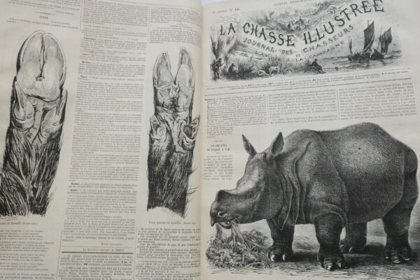 Chasse illustrée - Journal des chasseurs et de la vie à la campagne 1873 – Image 10