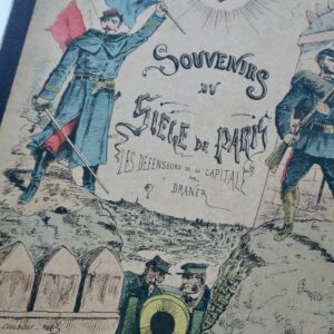 Commune DRANER (Jules Renard) Souvenirs du Siège de Paris