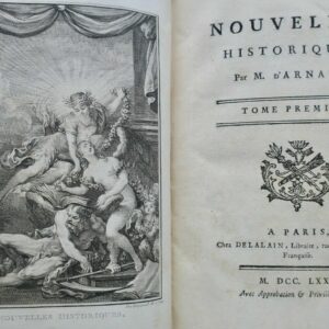 D'ARNAUD  Nouvelles historiques 1774