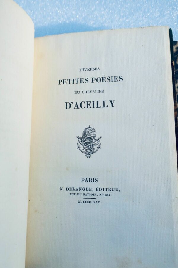 Diverses Petites Poésies du Chevalier D'ACEILLY & Retz conjuration de Fiesque – Image 6