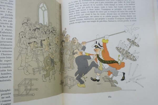 Dubout G. Chevalier Clochemerle 1950 + lettre – Image 6