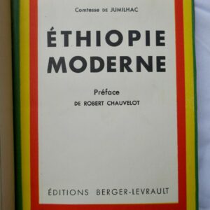 ETHIOPIE MODERNE 1933