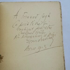 Edmond Sée petits dialogues sur le théatre et l'art dramatique + dédicace