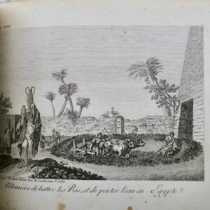 Egypte ATLAS DU VOYAGE D'EGYPTE ET DE NUBIE 1817 Norden