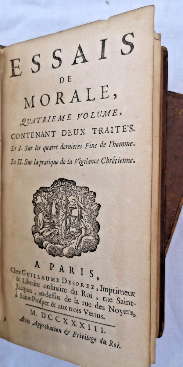 Essais de morale contenus en divers traités fur plusieurs devoirs importants ... – Image 6