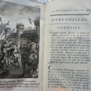 Fénelon Les aventures de Télémaque 1781