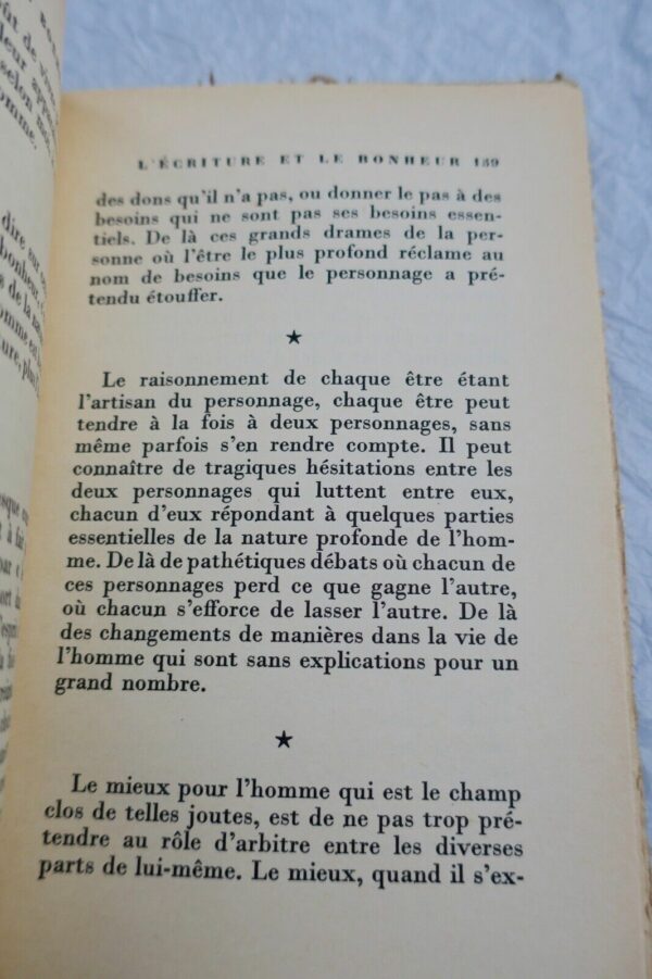 GRASSET (Bernard) Les Chemins de l'écriture + envoi – Image 5