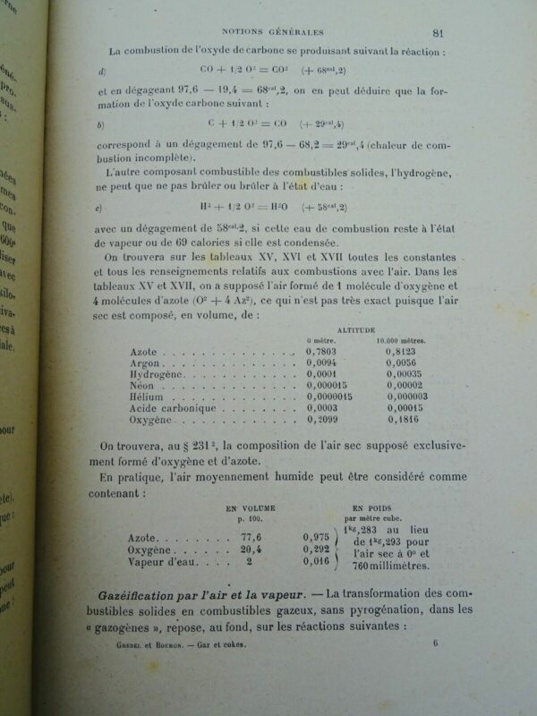 Gaz & Cokes: Manuel de La Fabrication & de L'Utilisation des gaz de distillation – Image 8