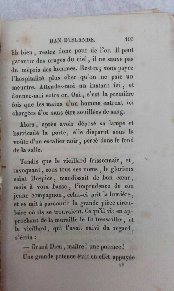 HUGO VICTOR HAN D’ISLANDE in 32 1835 – Image 4