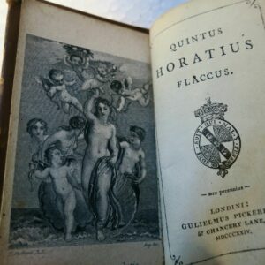 Horace QUINTUS HORATIUS FLACCUS London  1824 mini