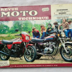 Kawasaki Revue Moto Technique, N° 42, Kawasaki Z 400 J, Z 500 B, Gp Z 500 D1, Su