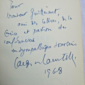 LACRETELLE  LE VOYAGE DE GRECE & envoi de l'auteur