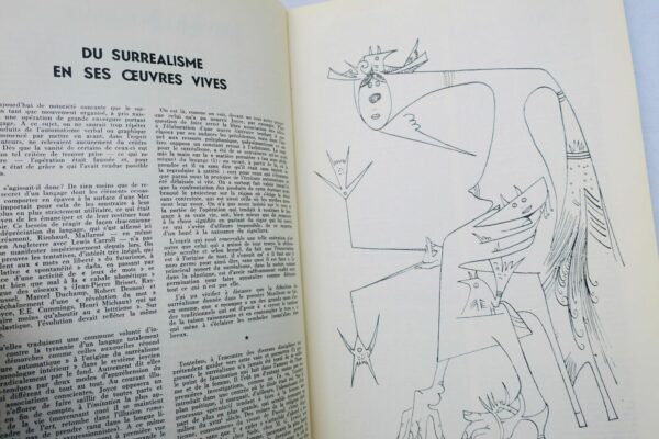 LAM, WIFREDO. Medium Communication Surréaliste. Nouvelle Série No 4 1955 – Image 9