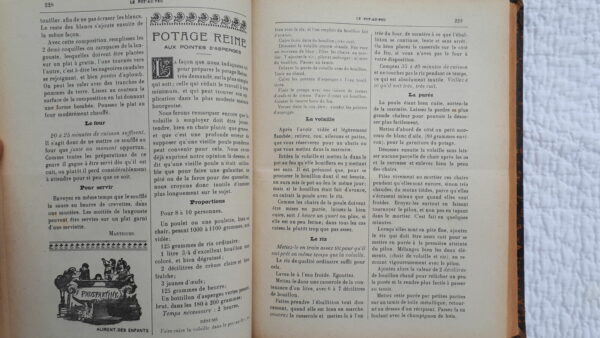 LE POT AU FEU. journal de cuisine pratique et d'économie domestique 1908-09 – Image 5