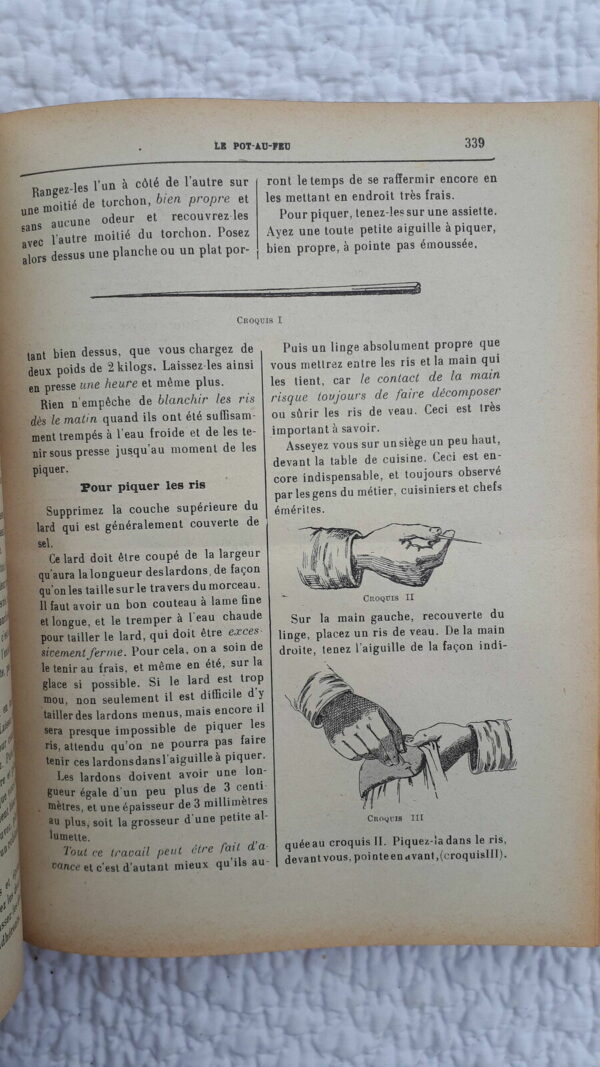 LE POT AU FEU. journal de cuisine pratique et d'économie domestique 1908-09 – Image 7