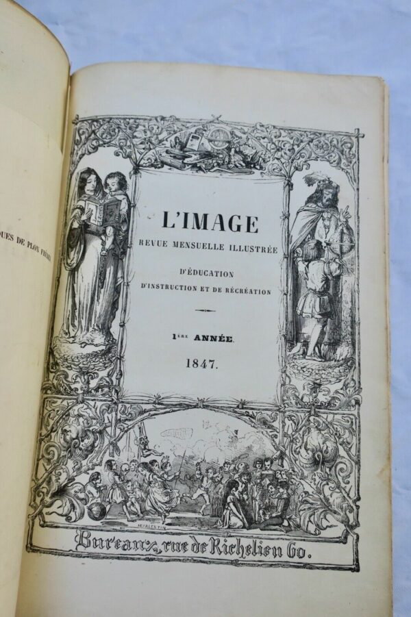 L'IMAGE 1847 L'image. Revue mensuelle illustrée d'éducation et ...1ère année – Image 4