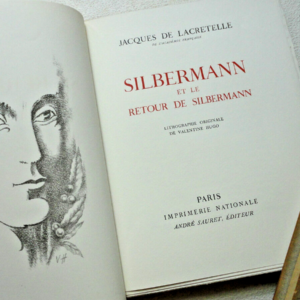 Lacretelle Silbermann et le retour de Silbermann illustré par V.Hugo