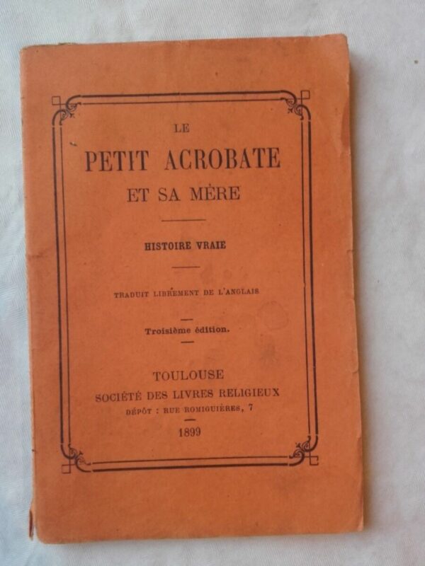 Le petit acrobate et sa mère  1899