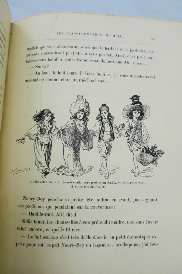 Leïla-Hanoum LA NOUVELLE SCHEHERAZADE, 41 dessins FERDINANDUS 1885 – Image 7