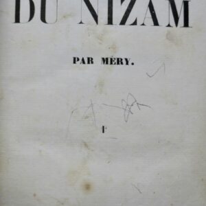MERY Joseph La guerre du Nizam 1847