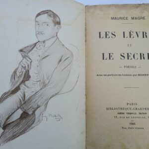 Maurice Magre les lèvres et le secret 1906