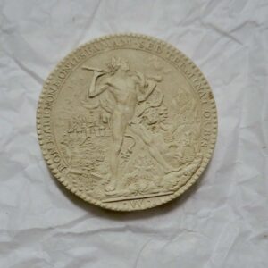 Médaille en plâtre  40 mm.