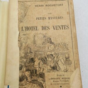 PETITS MYSTERES DE L'HOTEL DES VENTES Rochefort