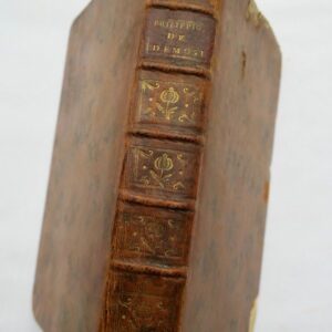 PHILIPPIQUES DE DEMOSTHENE et CATILINAIRES DE CICERON 1765