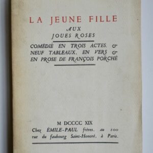 PORCHE La Jeune fille aux joues roses