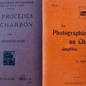 Photo SCHNEEBERGER. Tranchant  Les procédés au charbon 1937