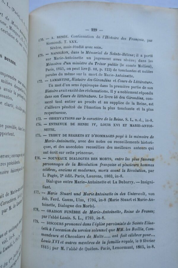 Revolution  Vraie Marie-Antoinette. Etude historique, politique et morale. – Image 7