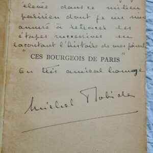 Robida Ces bourgeois de Paris de 1675 à nos jours trois siècles + dédicace