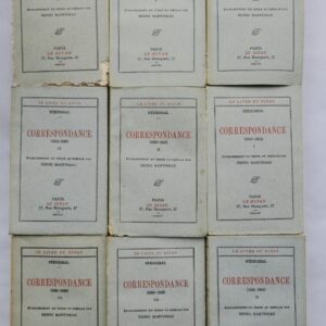 Stendhal LE DIVAN Martineau correspondance
