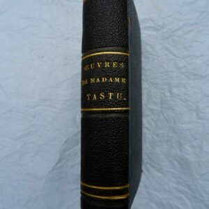 TASTU Madame OEUVRES DE MADAME AMABLE TASTU 1835