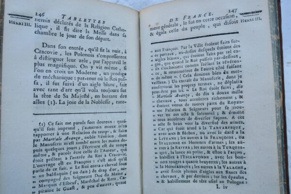 Tablettes Historiques & Anecdotes des Rois de France depuis Pharamond Jusqu'a – Image 8