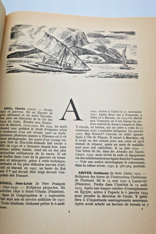 Tahiti  LEBEDEFF Tahitiens. Répertoire bio-bibliographique de la polynésie