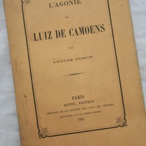 Tissot, Amédée. L'agonie de Luiz de Camoens 1867