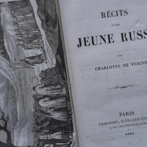 Veigné Récits d'une jeune russe 1861
