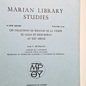 collections de miracles de la Vierge en gallo et ibero-roman au XIIIe si...