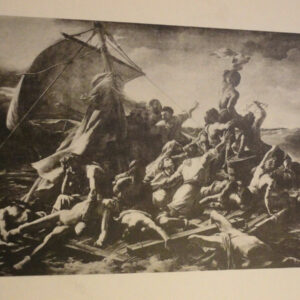delacroix FERNAND VALLON AU LOUVRE AVEC DELACROIX.  1930