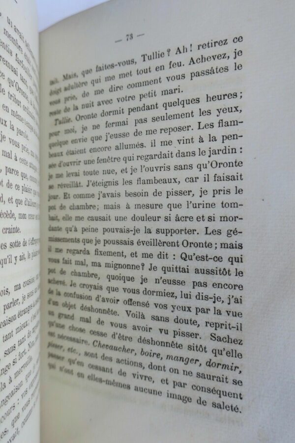 érotique  Le Meursius français ou l'Académie des dames 1889 sur vergé – Image 6